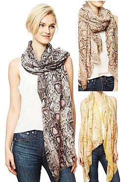 PYTHON PRINT VISCOSE SCARF