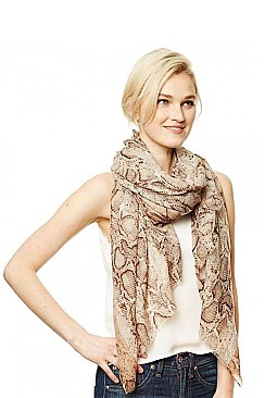 PYTHON PRINT VISCOSE SCARF