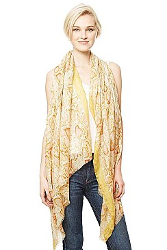 PYTHON PRINT VISCOSE SCARF