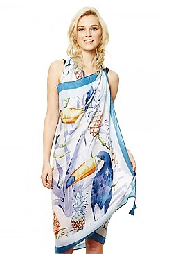 COOL BIRD SARONG SCARF