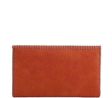 STYLISH CUTTING PATTERN ENVELOPE CLUTCH WITH CHAIN JYCTCL-0017