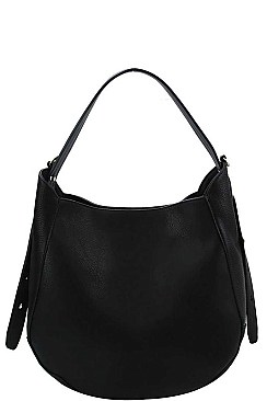 STYLISH TEXTURED PU LEATHER DESIGNER HOBO BAG JYCTD-0012