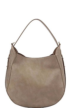 STYLISH TEXTURED PU LEATHER DESIGNER HOBO BAG JYCTD-0012