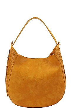 STYLISH TEXTURED PU LEATHER DESIGNER HOBO BAG JYCTD-0012