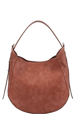 STYLISH TEXTURED PU LEATHER DESIGNER HOBO BAG JYCTD-0012