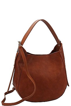 STYLISH TEXTURED PU LEATHER DESIGNER HOBO BAG JYCTD-0012