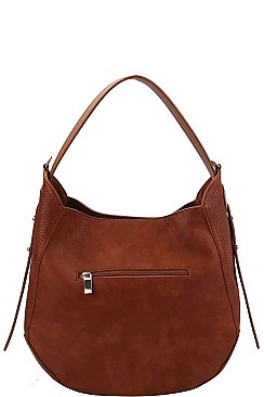 STYLISH TEXTURED PU LEATHER DESIGNER HOBO BAG JYCTD-0012