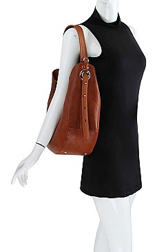 STYLISH TEXTURED PU LEATHER DESIGNER HOBO BAG JYCTD-0012