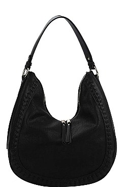 STYLISH TEXTURED PU LEATHER FASHION HOBO BAG JYCTD-0016