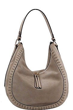 STYLISH TEXTURED PU LEATHER FASHION HOBO BAG JYCTD-0016