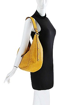 STYLISH TEXTURED PU LEATHER FASHION HOBO BAG JYCTD-0016