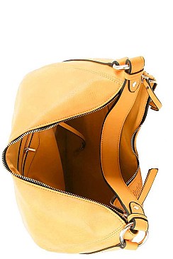 STYLISH TEXTURED PU LEATHER FASHION HOBO BAG JYCTD-0016
