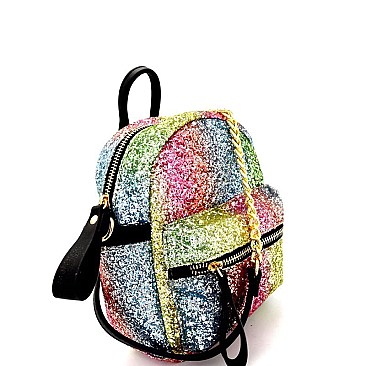 Allover Glitter 2-Way Fanny Pack Cross Body MH-CTJY0009