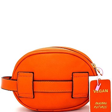 Stylish Quilted Pattern Round Fanny Pack CTJY0014-MH