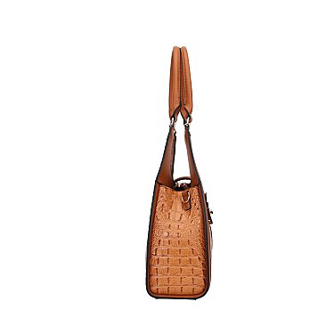 2 in-1 Embossed Croc Tote Set + Wallet