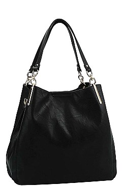 POSH PU LEATHER MODERN LONG STRAP CHIC HOBO BAG JYD-0477