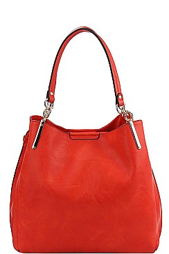 POSH PU LEATHER MODERN LONG STRAP CHIC HOBO BAG JYD-0477