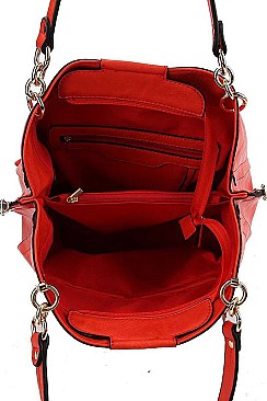 POSH PU LEATHER MODERN LONG STRAP CHIC HOBO BAG JYD-0477