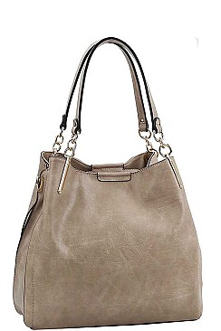 POSH PU LEATHER MODERN LONG STRAP CHIC HOBO BAG JYD-0477