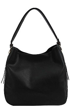 STYLISH SMOOTH TEXTURED PU LEATHER MODERN FASHION HOBO BAG JYD-0489