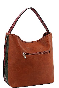 LONG STRAPPED RHINESTONE INSECT HOBO BAG