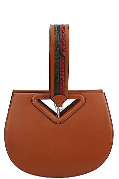 2IN1 DESIGNER STYLISH CONVERTIBLE SATCHEL WITH MATCHING WALLET