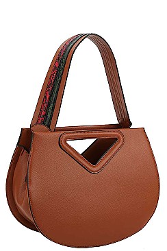 2IN1 DESIGNER STYLISH CONVERTIBLE SATCHEL WITH MATCHING WALLET