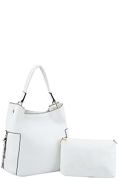 2IN1 TRENDY SATCHEL BAG