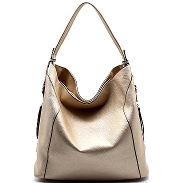 D0355-LP Double Side Zipper Tall Hobo