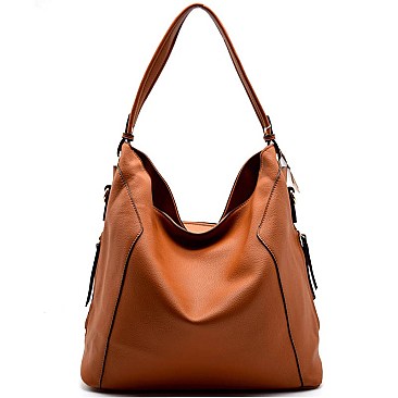 D0355-LP Double Side Zipper Tall Hobo