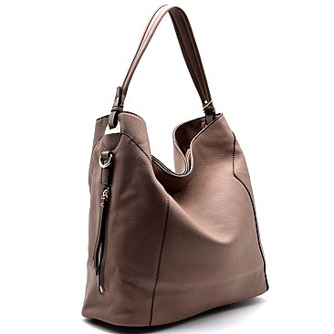 D0355-LP Double Side Zipper Tall Hobo