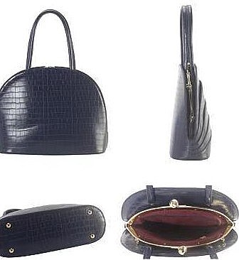 TRENDY CROC PRINT DOME SATCHEL