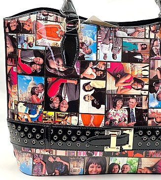 Michelle Obama Belt Accent Satchel
