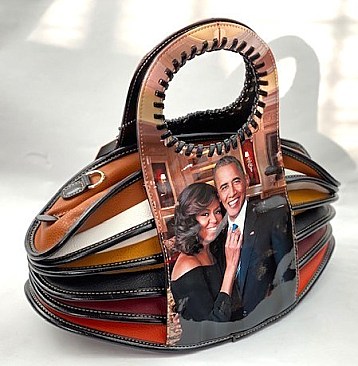 Obama  Accordion Satchel