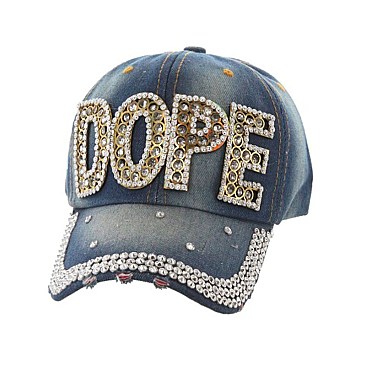 DOPE in Stoned Bill on Denim Fashion Cap MEZ770