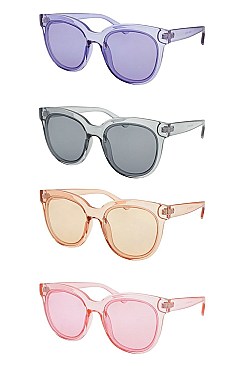 PACK OF 12 ASSORTED COLOR FASHION SUNGLASSES