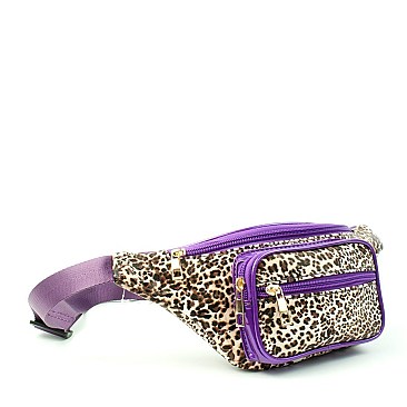 LEOPARD FANNY PACK