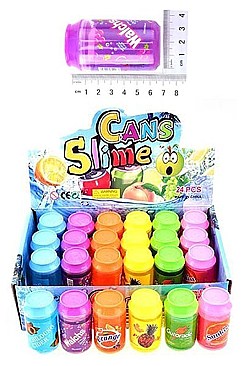 PACK OF 24 MULTI COLOR CRYSTAL SLIME D.I.Y CRYSTAL MUD FM-DTY1225