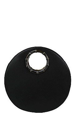 STYLISH VIRAGO CIRCLE SHAPE TOTE WITH LONG STRAP