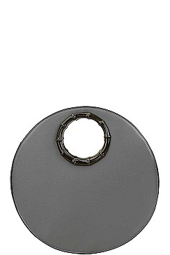 STYLISH VIRAGO CIRCLE SHAPE TOTE WITH LONG STRAP
