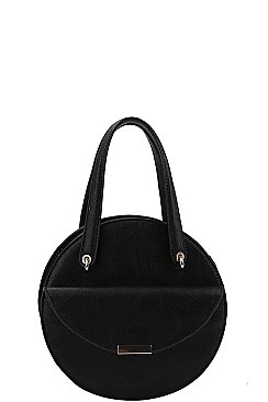 VIRAGO CIRCLE SATCHEL WITH LONG STRAP