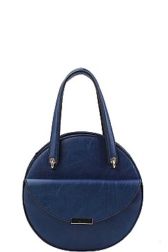 VIRAGO CIRCLE SATCHEL WITH LONG STRAP