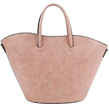STYLISH ASYMMETRIC SHOPPER WITH LONG STRAP