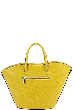 STYLISH ASYMMETRIC SHOPPER WITH LONG STRAP
