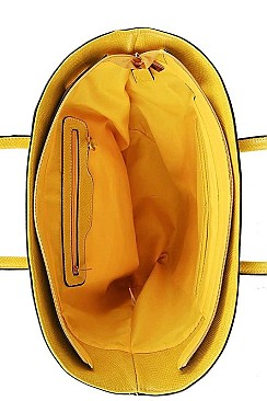 STYLISH ASYMMETRIC SHOPPER WITH LONG STRAP