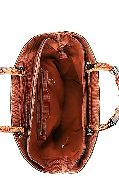 MODERN STYLISH SHELL BUCKET BAG WITH LONG STRAP