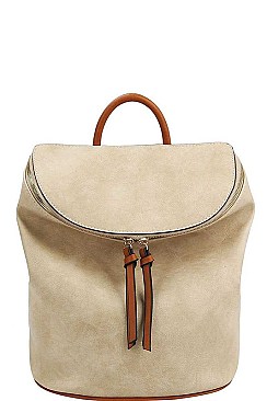 FASHIONABLE PRINCESS SMOOTH PU LEATHER STYLISH SACK BACKPACK JYDX-0071