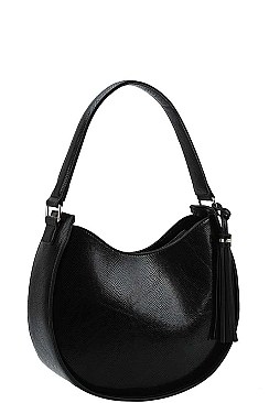 DESIGNER STYLISH TASSEL SHOULDER HOBO BAG