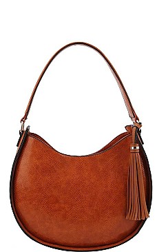 DESIGNER STYLISH TASSEL SHOULDER HOBO BAG