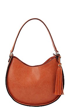 DESIGNER STYLISH TASSEL SHOULDER HOBO BAG
